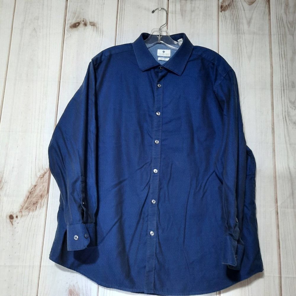 Ryan Seacrest Men's Shirt Size 17.5 Classic Core
